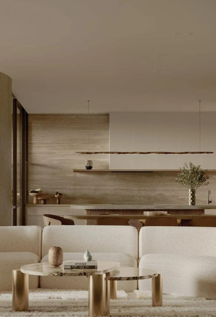 Jolimont Rd · Living · Kitchen